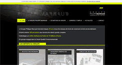 Desktop Screenshot of groupe-marraud.com